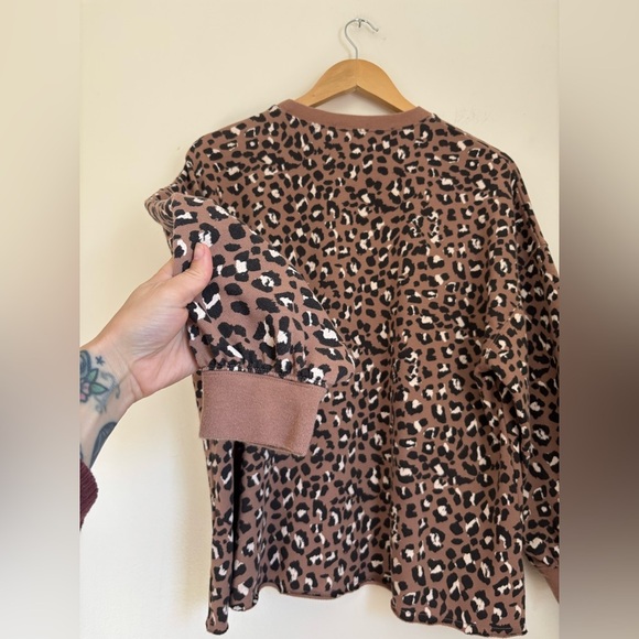 Rails reeves leopard print crewneck - Picture 6 of 8